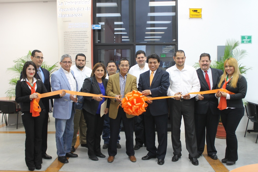 Inauguran en Universidad Tecnológica de Matamoros fonoteca virtual