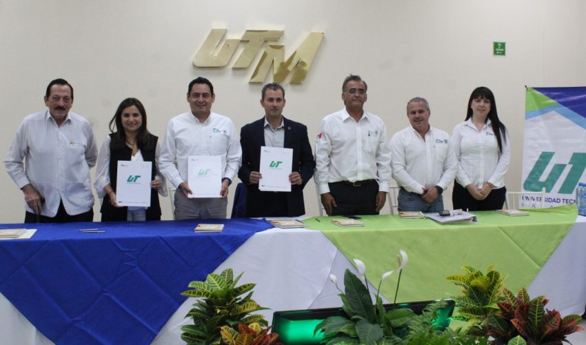 UTM SIGNS COLLABORATION AGREEMENT WITH CANACINTRA.