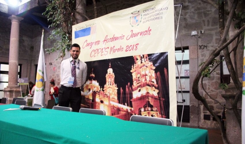CATEDRÁTICO DE LA UTM DESTACA EN CONGRESO INTERNACIONAL EN MORELIA.