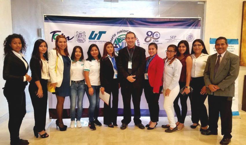 ALUMNOS DE LA UT MATAMOROS PARTICIPAN EN DESAFÍO JURÍDICO ADUANERO 2018.