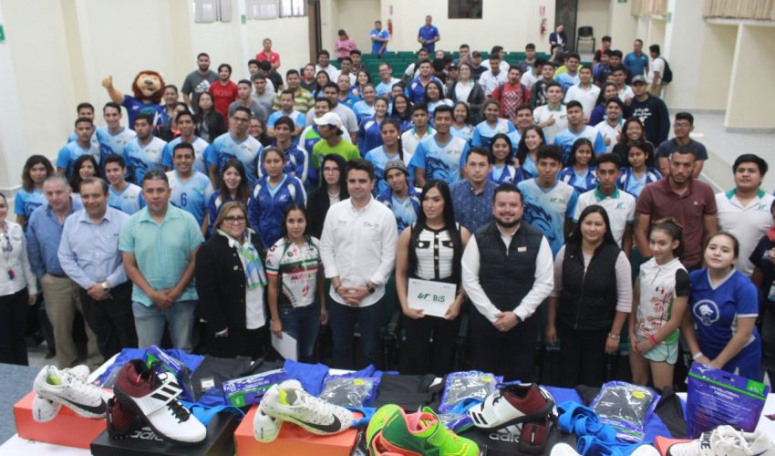 INDE APOYA A DELEGACIÓN DE ALUMNOS DEPORTISTAS DE LA UTM
