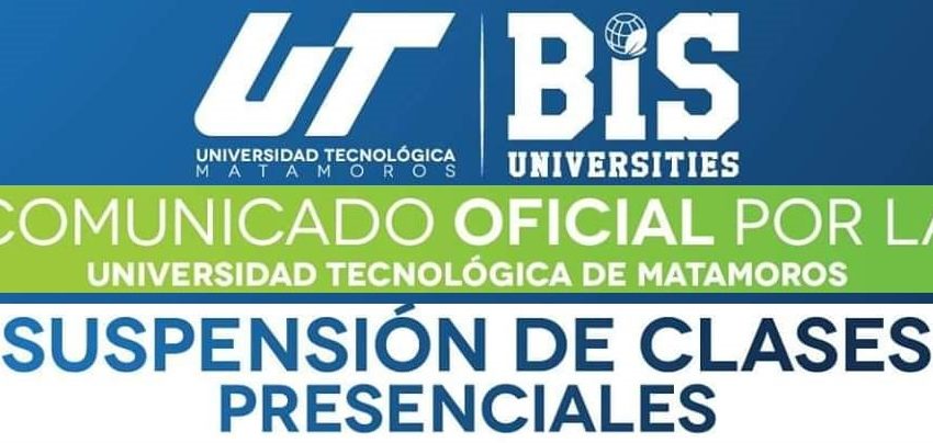 Aviso de suspensión de clases