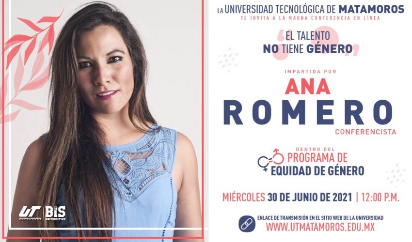 Seminario de Perspectiva de Género «El Talento No Tiene Género», por Ana Romero.