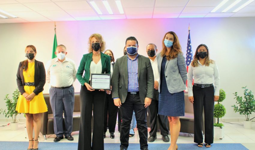 UTMatamoros received the visit of Yolanda A. Parra, Consul of the United States of America.