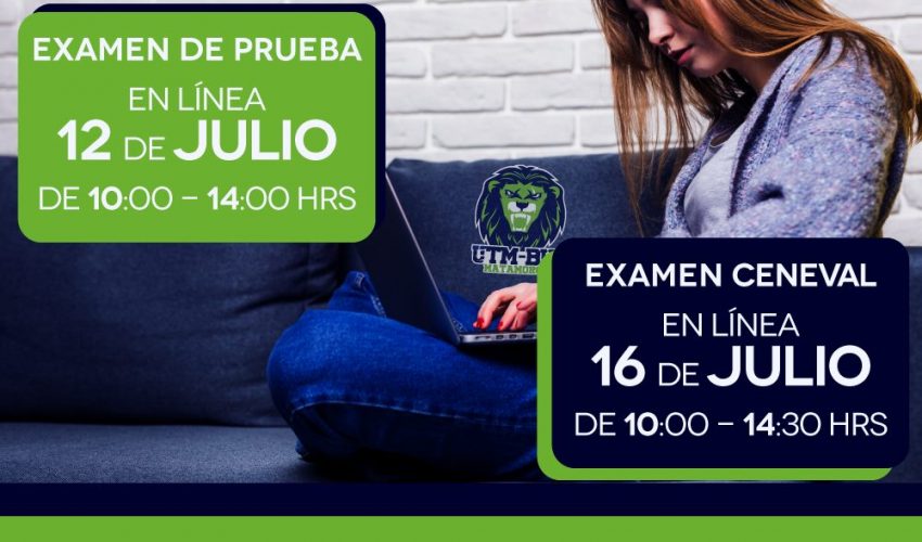 Links para acceder a tu examen de prueba y al Ceneval.