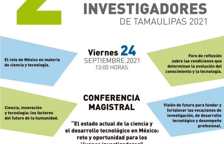 2° Encuentro virtual para jóvenes investigadores de Tamaulipas