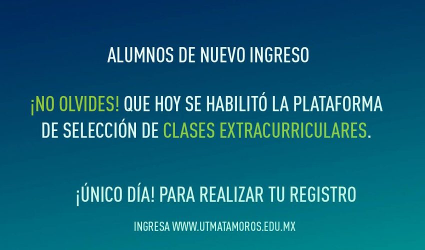 Registro de Clases Extracurriculares