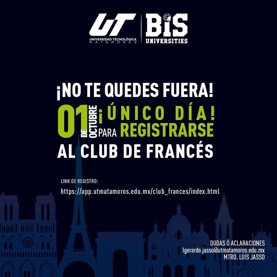 Registro del Club de Frances