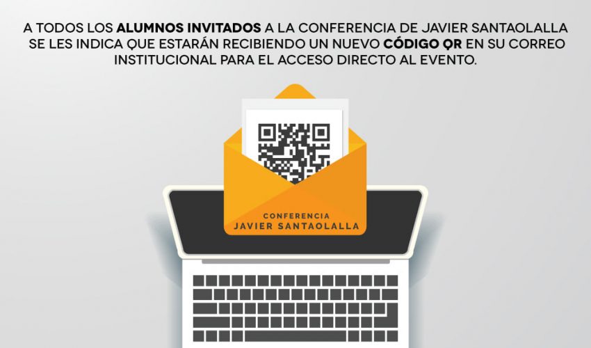 Aviso Importante – Conferencia Javier Santaolalla