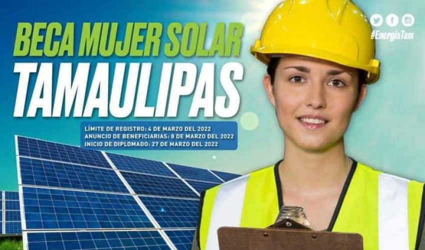 Convocatoria Mujer Solar Tamaulipas