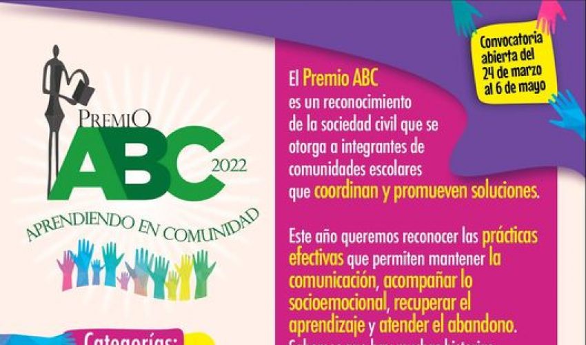 Premio ABC, aprendiendo en comunidad 2022