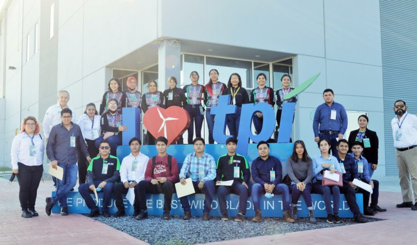 UTMatamoros visita la empresa TPI Composites
