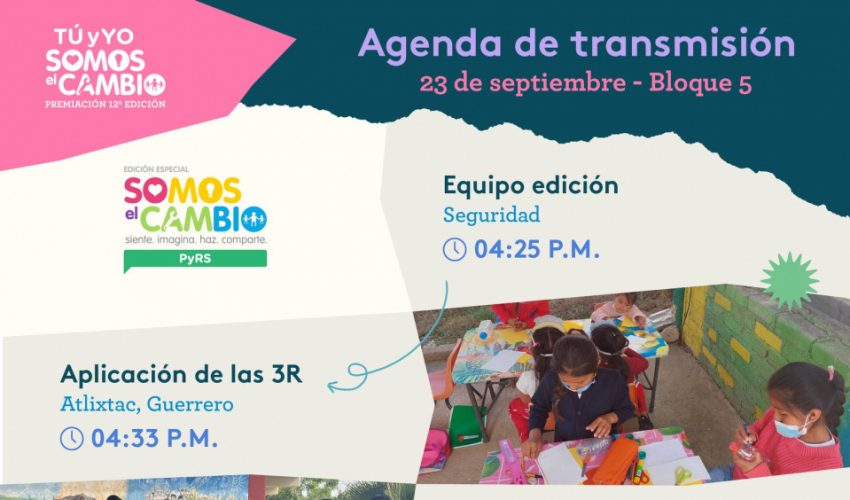 Transmisión en vivo de la Premiación de Diseña el Cambio