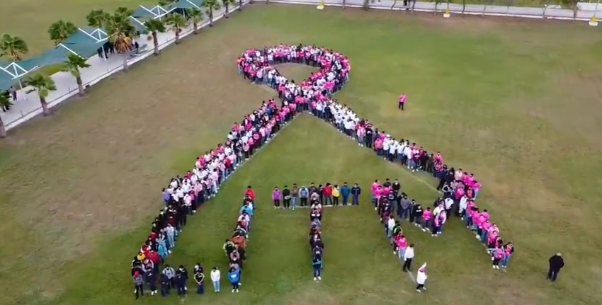 CAMINATA DE CONCIENTIZACIÓN SOBRE EL CÁNCER DE MAMA