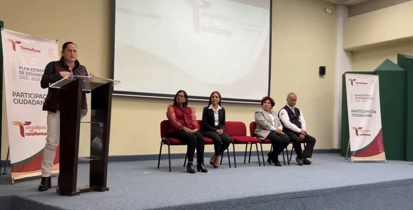 UTMatamoros sede del Plan Estatal De Desarrollo 2023-2028.
