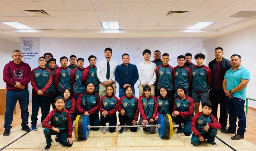 Orgullo UTMatamoros – Selección Matamoros de Halterofilia.
