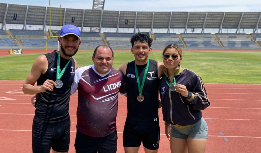 Plata y Bronce para los alumnos de atletismo