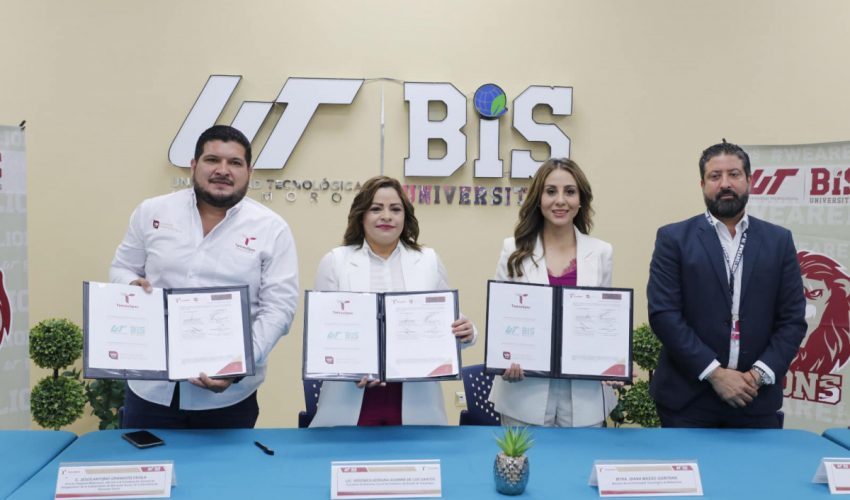 Firma UTMatamoros Convenio de Colaboración con la Secretaria de Bienestar Social