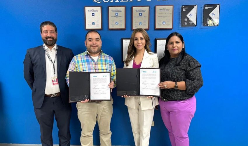 UTMATAMOROS-DURA FIRMAN CONVENIO DE COLABORACIÓN