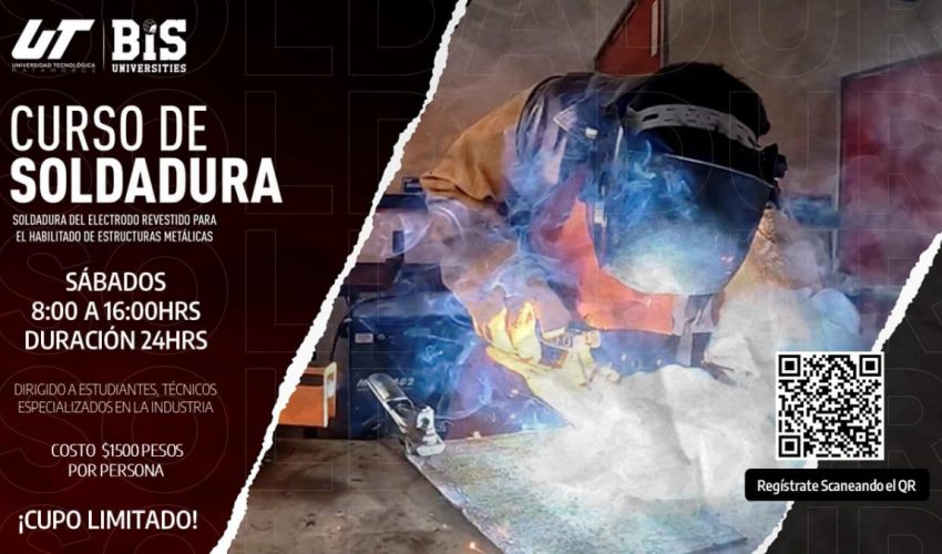 UTMatamoros ofrece Cursos en Soldadura, PLC y Motores Eléctrico Trifásicos.
