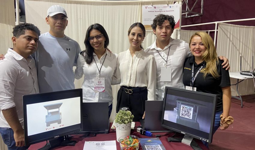 UTMatamoros presente en el 25° Certamen Estatal Creatividad e Innovacion Tecnológica Expociencias Tamaulipas 2023.