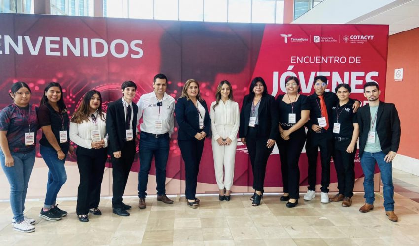 UTMatamoros presente en el Encuentro de Jóvenes Investigadores Tamaulipas 2023.