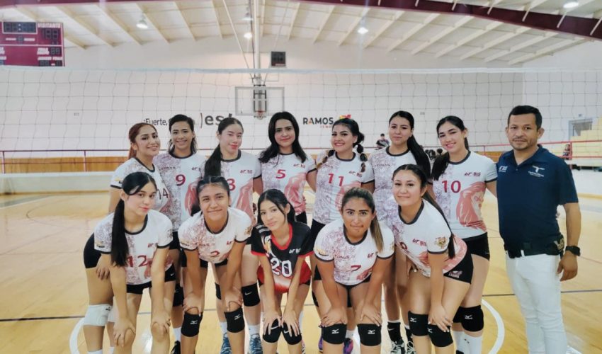 Primer partido Ganado Voleibol Femenil