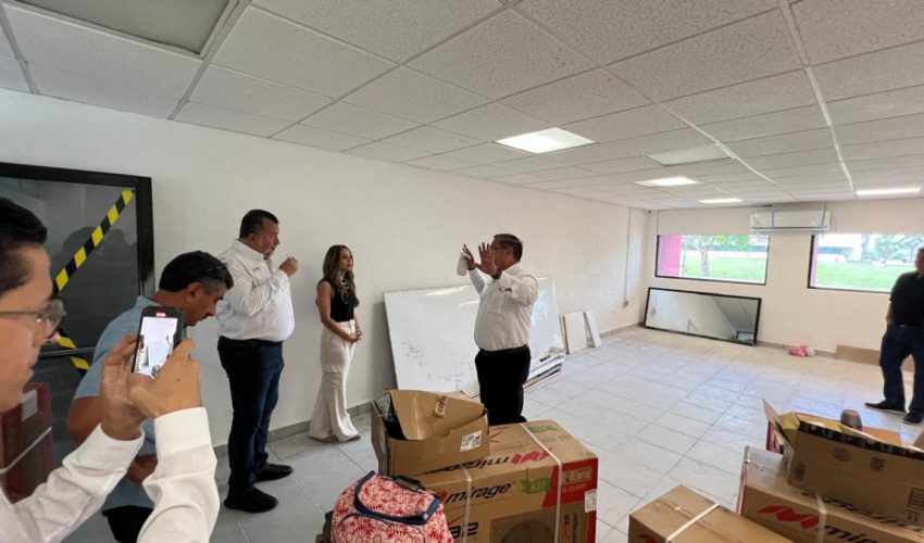 Director del ITIFE supervisa obra en la Universidad Tecnológica de Matamoros