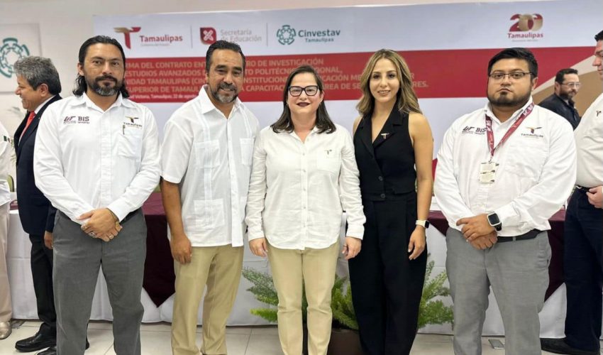 Firma de Convenio con CINVESTAV e Instituciones Educativas