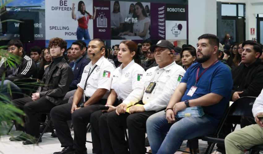 La SSPM Brinda Capacitación en Cultura Vial a Jóvenes de la UTMATAMOROS