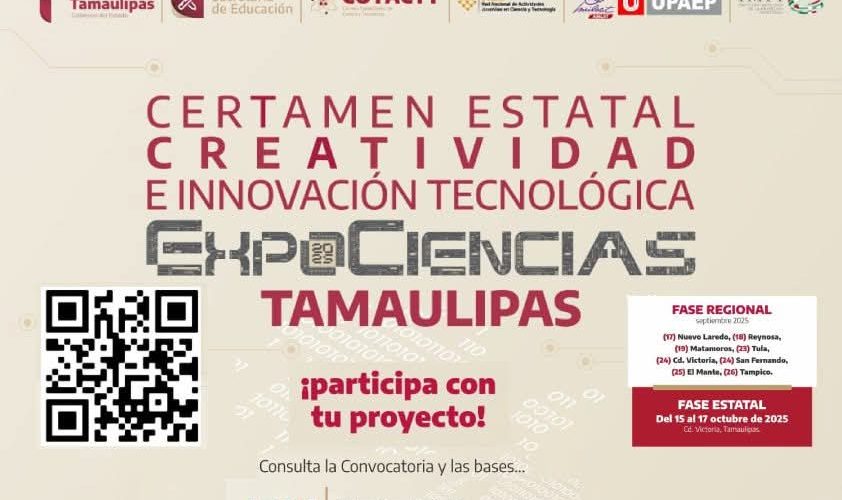¡La UTM será sede de la ExpoCiencias Tamaulipas 2025!