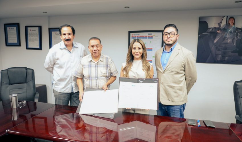 Firma de Convenio con SUPRAJIT Matamoros