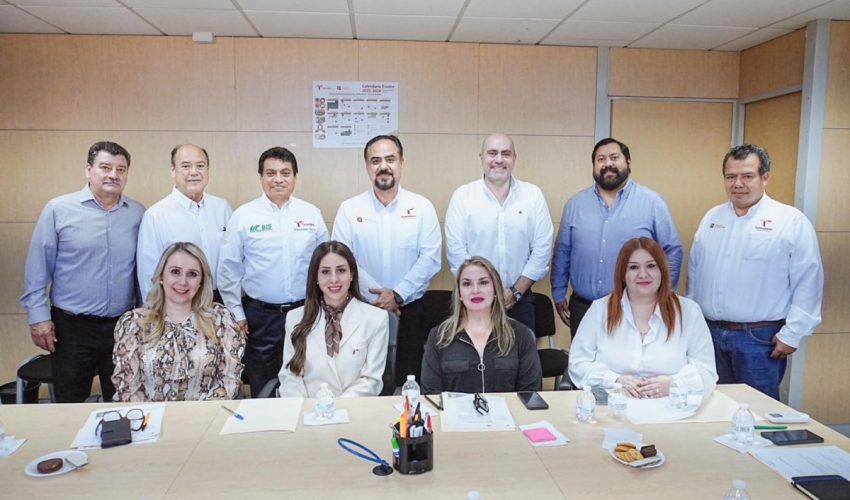 UTMatamoros participa en reunión de trabajo en la Secretaría de Educación de Tamaulipas.