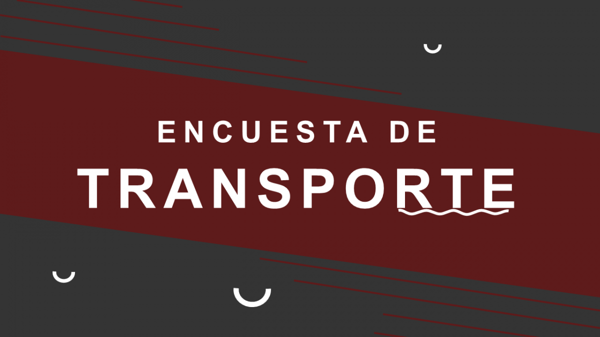 ENCUESTA DE TRANSPORTE